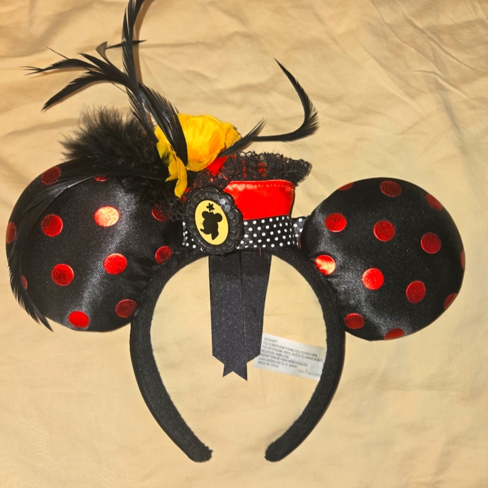 Disney Parks Exclusive Victorian Dapper Day Minnie Ears